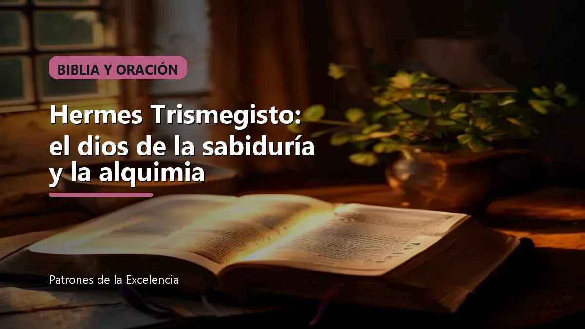 Hermes Trismegisto: el dios de la sabiduría y la alquimia: portada unica y optimizada para SEO
