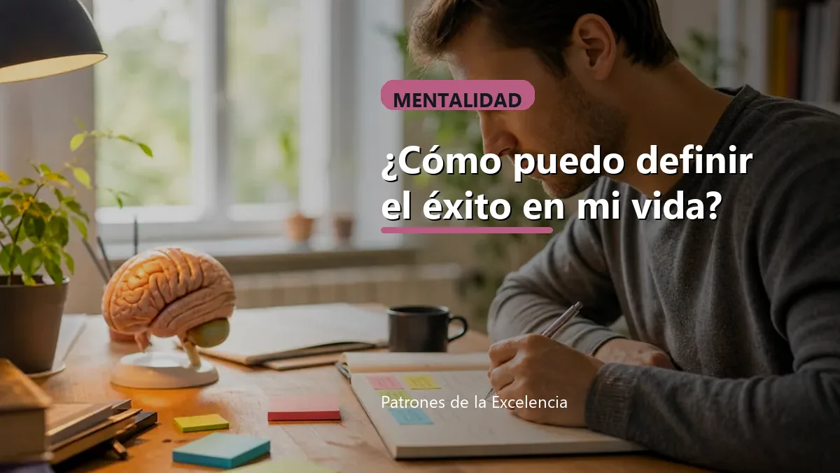 ¿Cómo puedo definir el éxito en mi vida?: portada unica y optimizada para SEO
