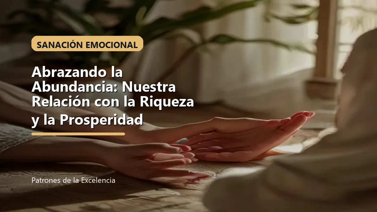 Abrazando la Abundancia: Nuestra Relación con la Riqueza y la Prosperidad: portada unica y optimizada para SEO