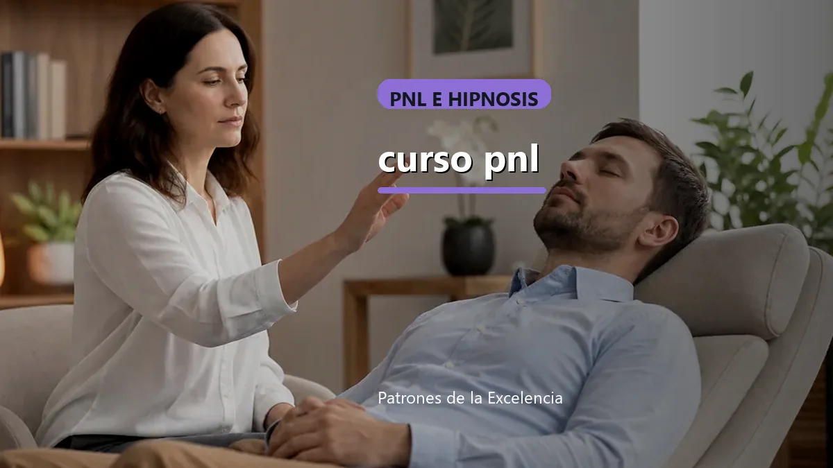 curso pnl: portada única sobre PNL e hipnosis