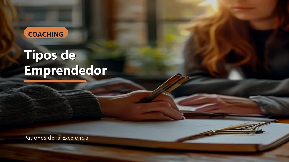 Tipos de Emprendedor: portada unica y optimizada para SEO