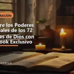 Descubre los Poderes Espirituales de los 72 Nombres de Dios con este eBook Exclusivo: portada unica y optimizada para SEO