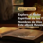 Explora el Poder Espiritual de los 72 Nombres de Dios con Este eBook Revelador: portada unica y optimizada para SEO