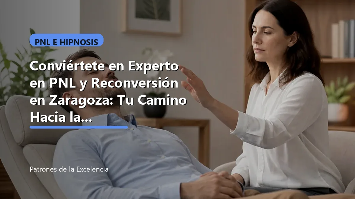 Conviértete en Experto en PNL y Reconversión en Zaragoza: Tu Camino Hacia la Transformación Personal: portada unica y optimizada para SEO