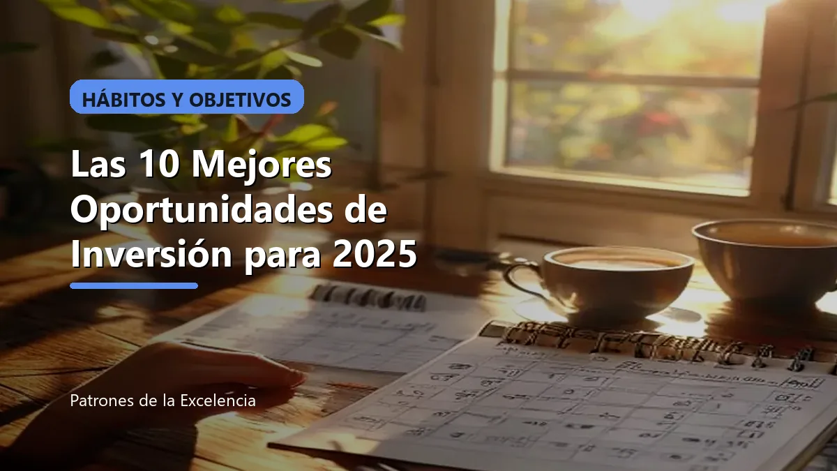 Las 10 Mejores Oportunidades de Inversión para 2025: portada unica y optimizada para SEO