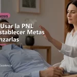 Cómo Usar la PNL para Establecer Metas y Alcanzarlas: portada unica y optimizada para SEO