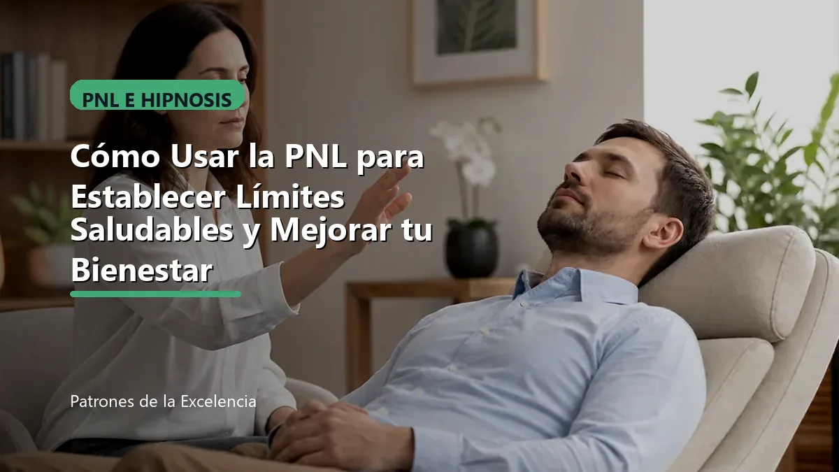 Cómo Usar la PNL para Establecer Límites Saludables y Mejorar tu Bienestar: portada unica y optimizada para SEO